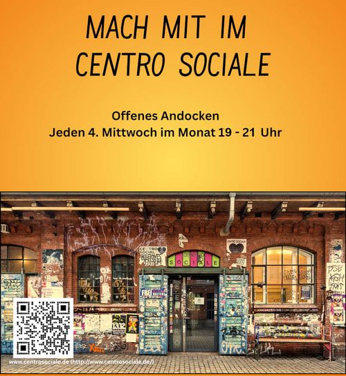 Offenes Andocken im Centro Sociale