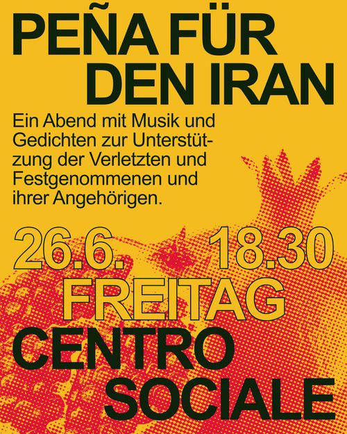 Peña für den Iran - ein Musikabend zur Unterstützung der Menschen im Iran